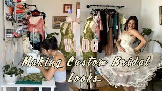 Making Custom Bridal Looks for Benulus / Wedding VLOG