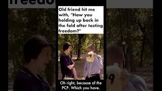 Necktie  Pastel dress shirt  One gallon of PCP #BackInTheGame  #emPLOYment #funny #videooftheday