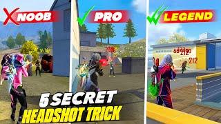 New UMP Secret Headshot Trick  || Free Fire India Auto Headshot Pro Settings || FireEyes Gaming