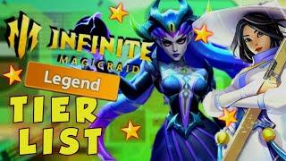 Infinite Magicraid | LEGENDARIES | Tier List