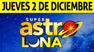 Resultado de ASTRO LUNA del Jueves 2 de Diciembre de 2021 | SUPER ASTRO 