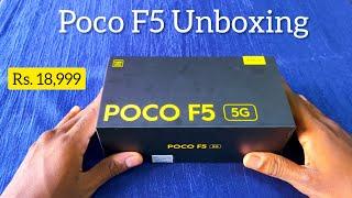 POCO F5 5G Unboxing & Initial Impression  BBD Sale @₹18,999