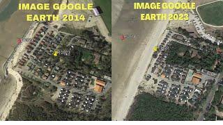 Erosion en France: Regardez les images d'archives de Google Earth