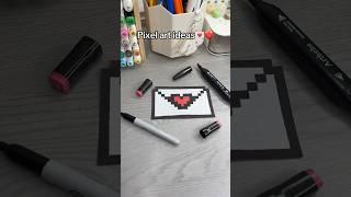 Pixel art ideas️ #pixel#pixelart #pixelartideas