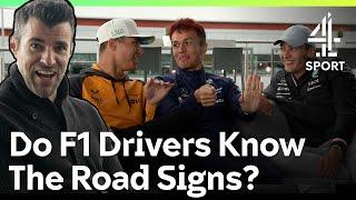 Lando Norris, George Russell And Alex Albon Get Their Quiz On | C4F1 | F1