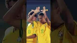 17歲尼馬。花有重開日，人無再少年。Neymar at 17. #neymar #brazil #football