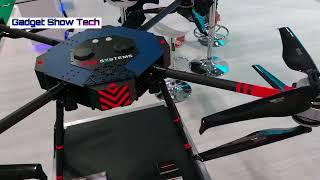 Big Drone OctoCopter AIR6 Flying Robot UAV