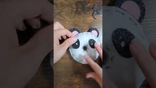 DIY Felt Sewing Kit Panda | Full Video on my youtube channel