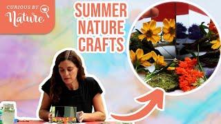Easy Kids Summer Nature Crafts
