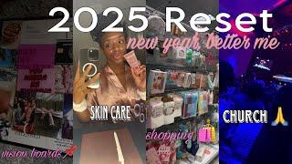 NEW YEAR RESET FOR 2025  deep cleaning, glow up, & rebrand