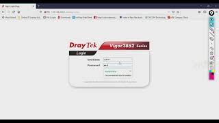 DrayTek Configure Vigor2862 Router Tutorial