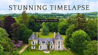 FIVE years in 20 Minutes: How We've TRANSFORMED Our French Chateau (Time Lapse)