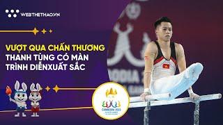 Vượt qua chấn thương, Lê Thanh Tùng vẫn có 1 màn trình diễn xuất sắc | SEA GAMES 32