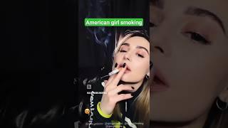 American blonde girl smoking #american #indian #blonde #blackpink #smoking #bikini