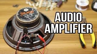 How to Make a Simple Amplifier Circuit using Single Transistor