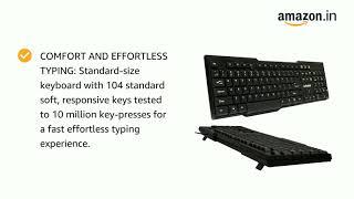 cheapest keyboard-Prodot KB-207s Wired USB Standard Keyboard (Black)