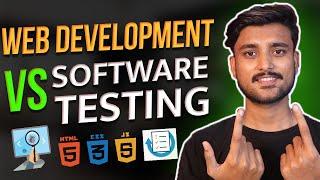 Web Development VS Software Testing - What Should You Choose ? - Hindi