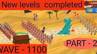 Grow empire rome ( WAVE - 1100 ) completed  and new levels completed ️️