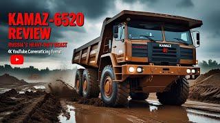 KAMAZ-6520 — Русский Монстр Дорог! Обзор Самосвала Мирового Класс