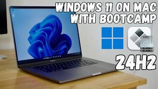 How to get Windows 11 24H2 on an Intel Mac with Boot Camp (New Method)