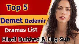 Top 5 Demet Ozdemir Drama Series | Hindi Dubbed | Day dreamer | Strawberry Smell | Turkish Drama