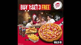BUY 1 GET 3 FREE- Feast On Us | Pizza Hut India