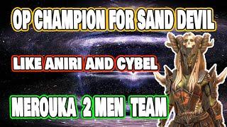 MEROUKA UNBOOKED 2MEN SAND DEVIL!!  BUDGET GODSEEKER OR CYBEL