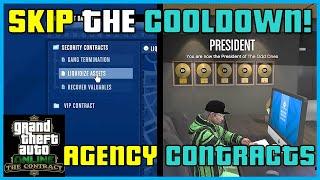 SKIP THE COOLDOWN TIMER FOR AGENCY SECURITY CONTRACTS | GTA Online Tutorial #gta