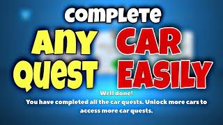EASIEST WAY TO DO ANY CAR QUEST IN CRASH OF CARS