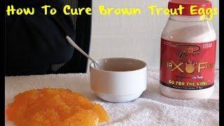 How to Cure Brown Trout Eggs