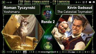 [CDF 2025 - CR] YOSHIMARU VS CELESTIAL TOYMAKER - R2 - ARPENTEURS DU LIMOUSIN - MTG DUEL COMMANDER