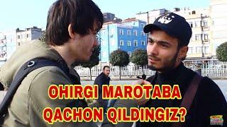 Ohirgi Martta Qachon qildingiz? - "Yo'lda savol javob" Nodir TV