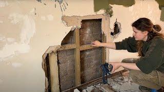 The Big Reveal! Uncovering the Hidden Fireplace! Scottish Country House Life (Living in Scotland)