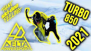 2021 Ski-Doo Summit 850 Turbo Test Ride