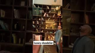 Luxury chandelier || luxury villa || real estate shoot 
