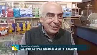 Un sanjuanino ganó 25 millones de pesos en el Brinco