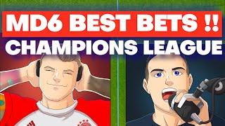 Champions League BEST BETS Matchday 6 - Liverpool, Man City, Real Madrid, Barcelona and More