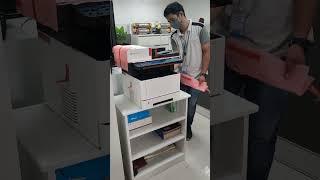 UNBOXING KYOCERA ECOSYS M2540DN B&W PHOTOCOPIER PRINTER SCANNER FX