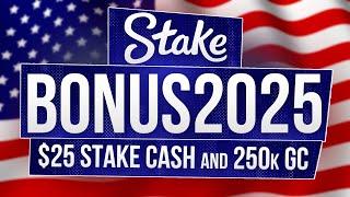 Stake US Promo Code: BONUS2025 — $25 Stake Cash & 250k GC (stake us bonus code)
