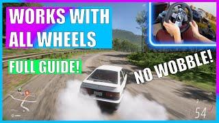 BEST WHEEL SETTINGS FORZA HORIZON 5 (UPDATED In-depth Guide) 900° Simulation Steering