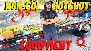 Hotshot Trucking Equipment | Everything You Need To Start | Non-CDL Hotshot Trucking