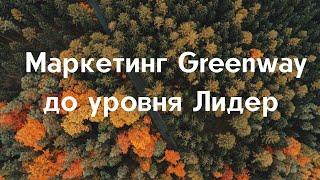 Маркетинг Гринвэй до уровня Лидер.