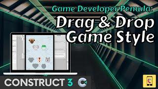 Create Drag and Drop game style on Construct 3