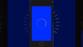 iOS App with CALayer CAReplicateLayer DemoApp with Basic Animation.