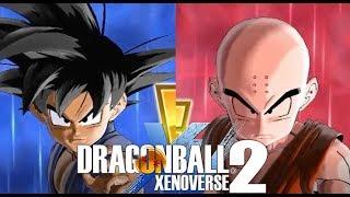 Kid Goku (GT) vs Krillin - Dragon Ball Xenoverse 2 (PC Ultra 1080p60)