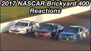 2017 NASCAR Brickyard 400 Reactions