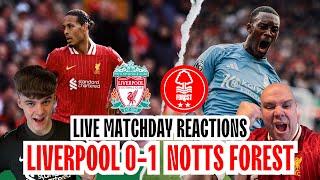 FOREST WIN AT ANFIELD| Liverpool 0-1 Nottingham Forest | Match Fan Reactions.