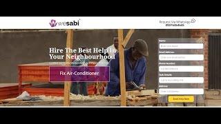 Wesabi: platform helping users find reliable skilled workers & artisans