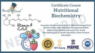 Nutritional Biochemistry-Course Overview