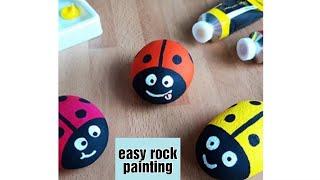 Easy stone painting ideas ||stone painting ||ayan mazid craft ||craft ||diy stone painting